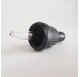 Tampa plastica PP18 com pipeta de vidro 5ml