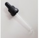 Tampa plastica PP18 com pipeta de vidro 50ml