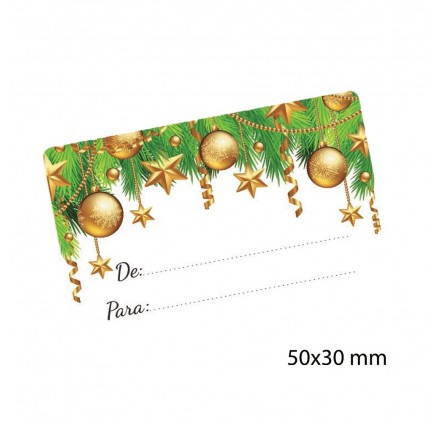 Etiqueta de Natal 4