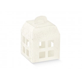 LANTERNA int. Trasparente harmony bianco 55x55x60