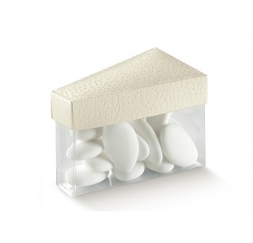 FETTA TORTA C/COP pelle bianco 80x45x50
