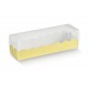 ASTUCCIO  con vaschetta sfere giallo 190x50x50