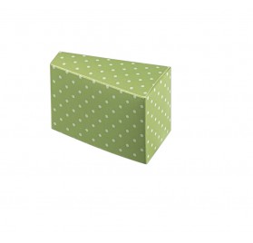Fetta Torta  dots menta 80x45x50