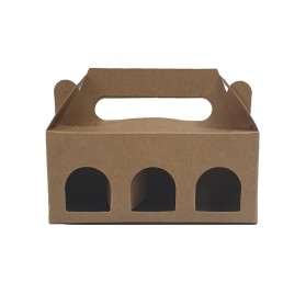 Boîte cadeau - Miniature 3 Flacons 138X45X60mm