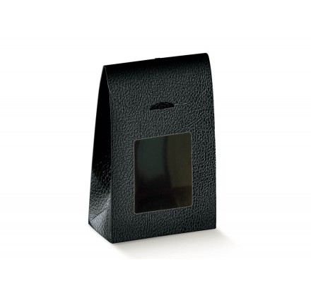 SACCH.FIN90X45X130 PELLE NERO