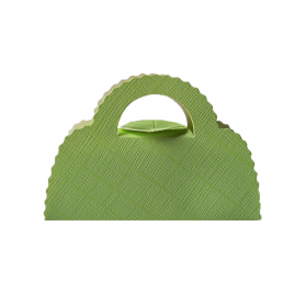 BORSA C.100X40X68 SETA VERDI.