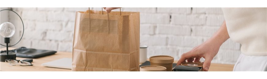 Borse carta take away